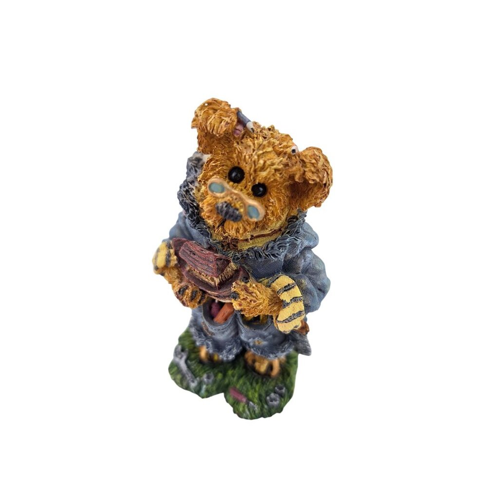 Vintage Boyds Bears Ark Series Noah Mrs. Noah Figurine Resin 2426 2427 Set of 2 - Picture 3 of 10